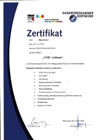 Zertifikat Nr.2